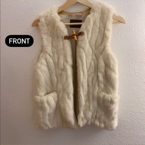 Zara Girls Faux Fur Vest